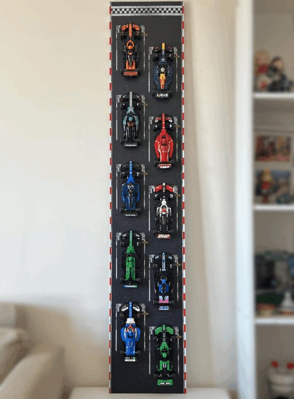 Expositor de Parede | LEGO® Speed Champions Formula 1
